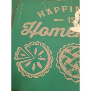 Chalk Couture Transfer/ Stencil- Size B- New  Reusable Happiness Is Homemade Pie